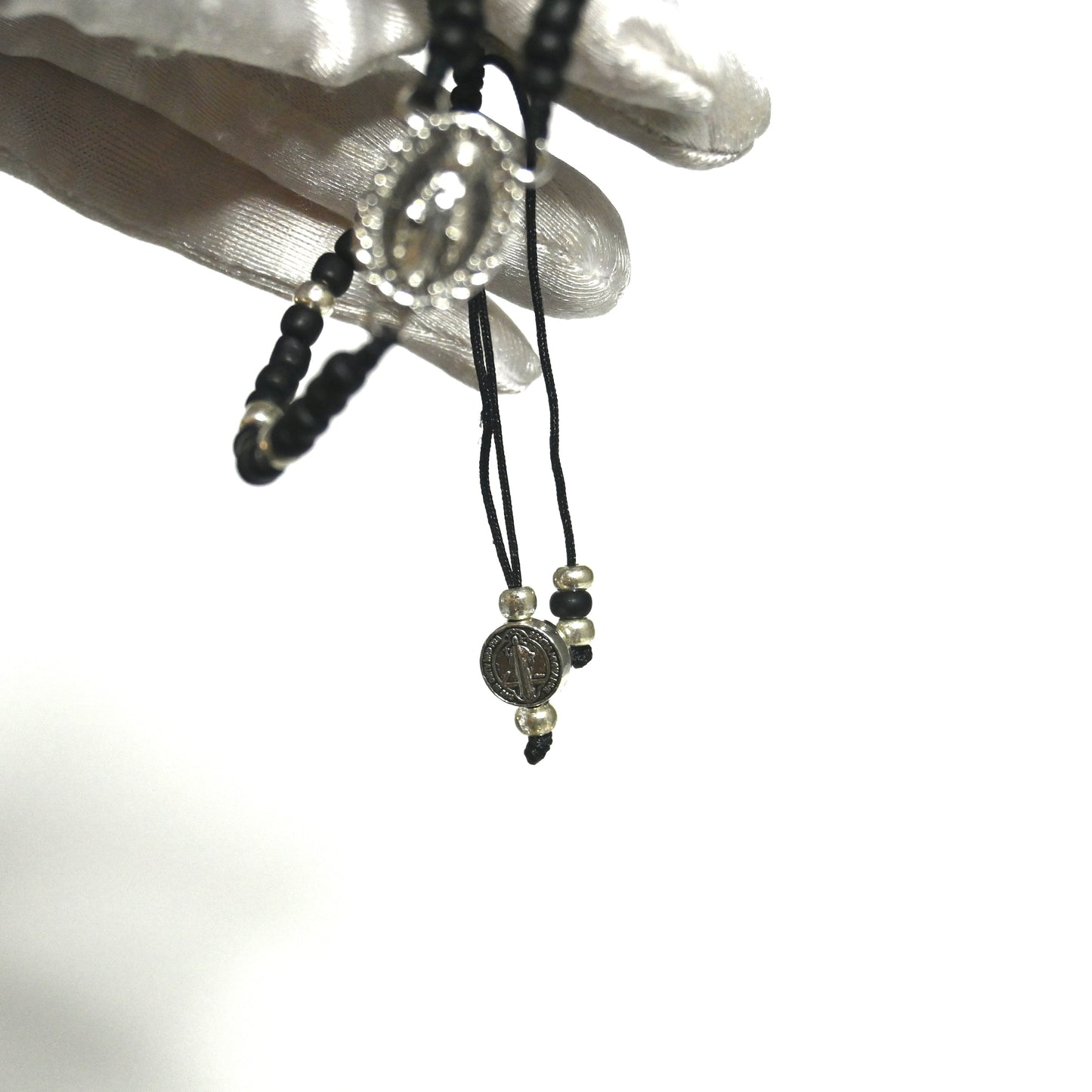 Black Rosary Bracelet