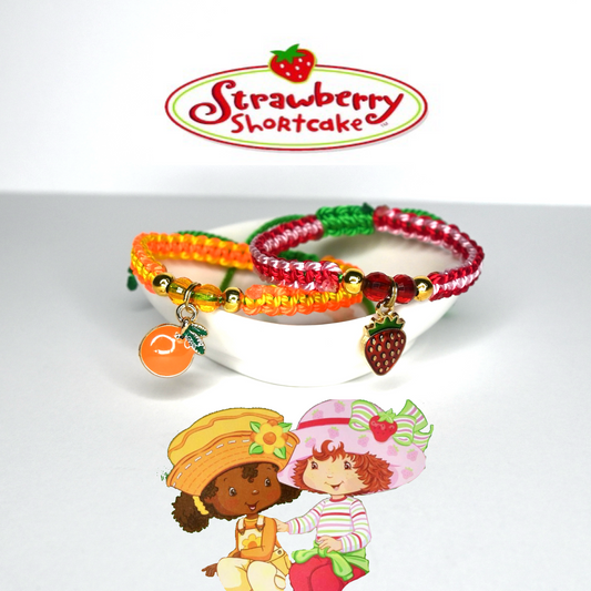 Orange Blossom & Strawberry Shortcake Matching Bracelet