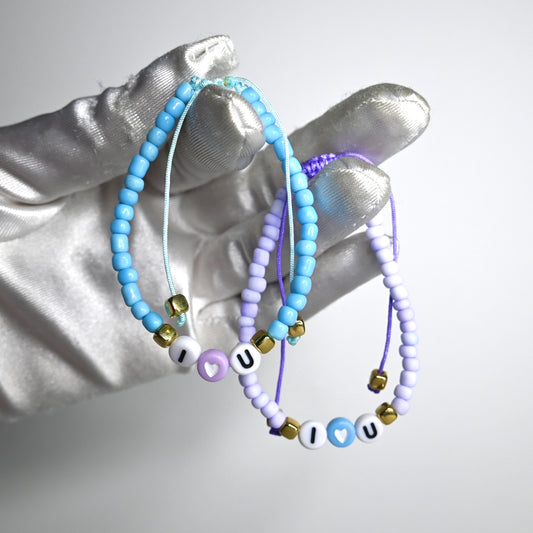 Blue & Purple Bracelet Set