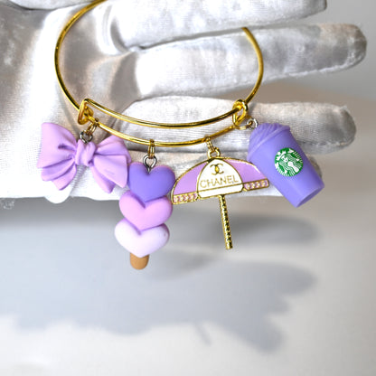 Boujee Purple Bangle