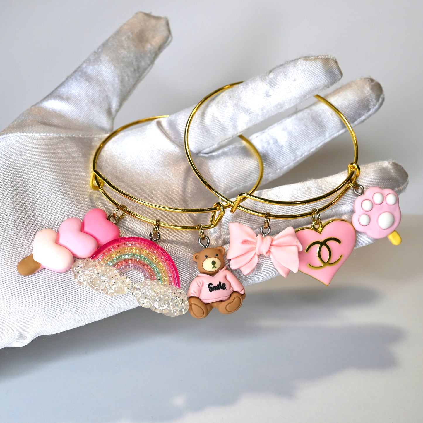 Powder Pink Bangle Set