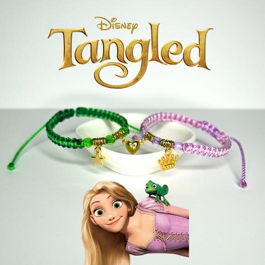 Rapunzel and Pascal Matching Bracelet