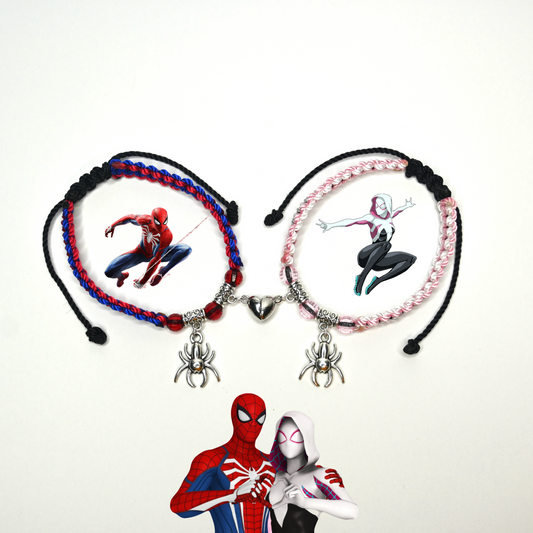 Spider-Man & Spider-Gwen Matching Bracelet