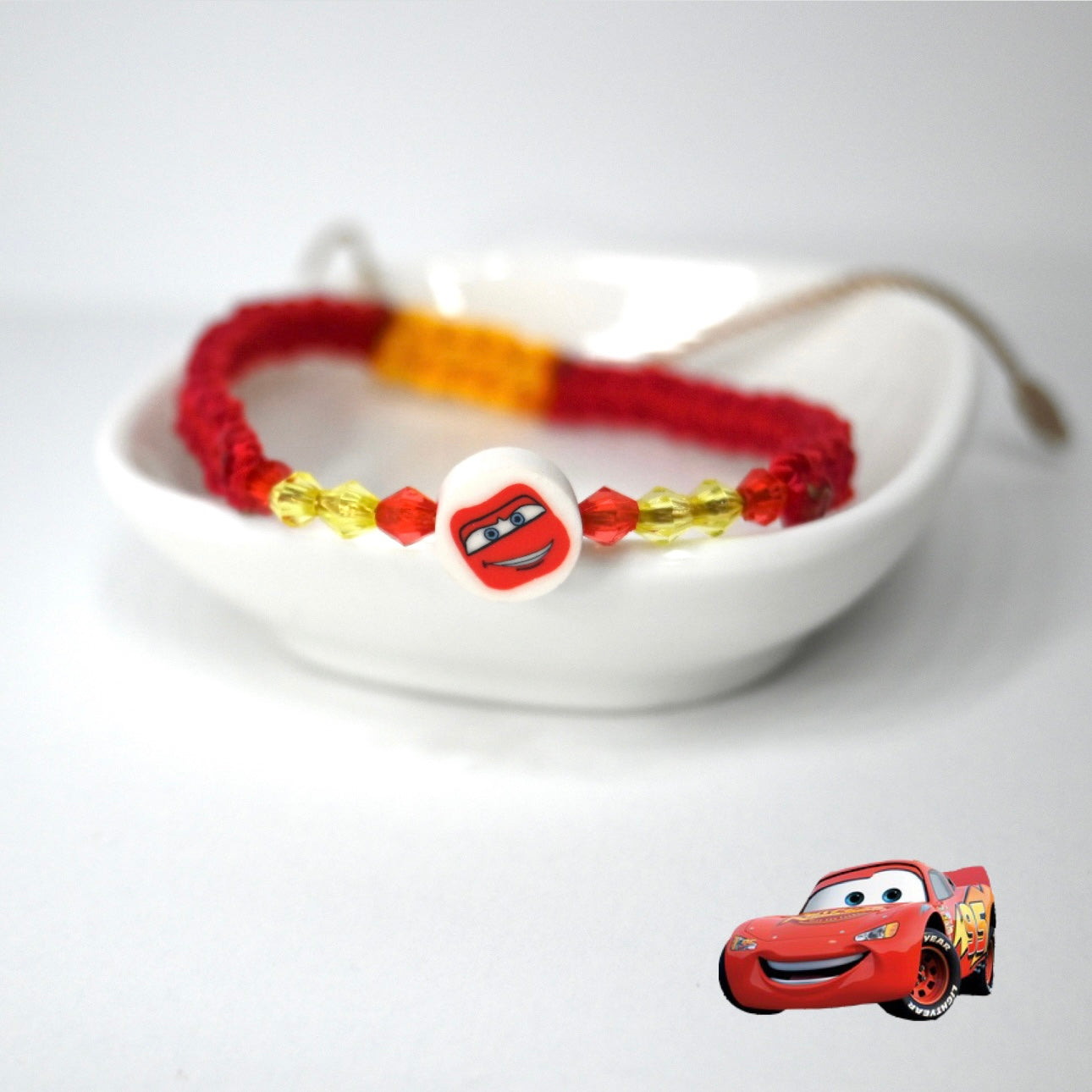 Cars Movie Lighting McQueen Bracelet