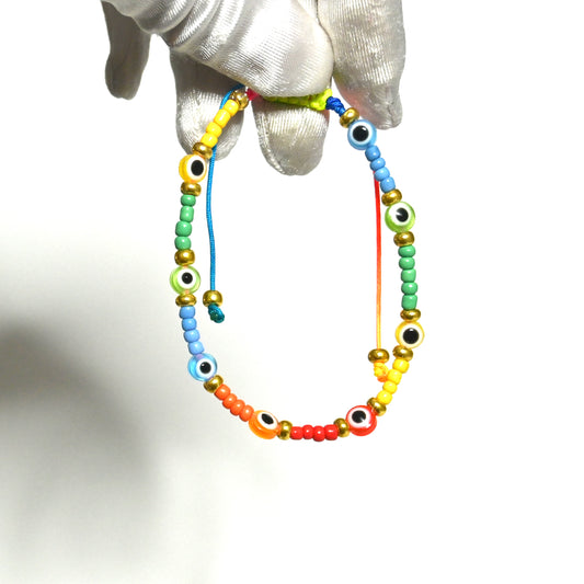 Rainbow Eye Bracelet