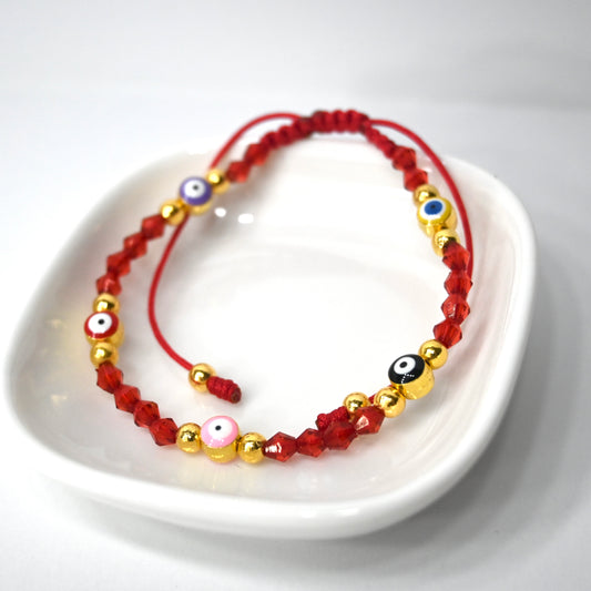 Lucky Crystal Eye Bracelet