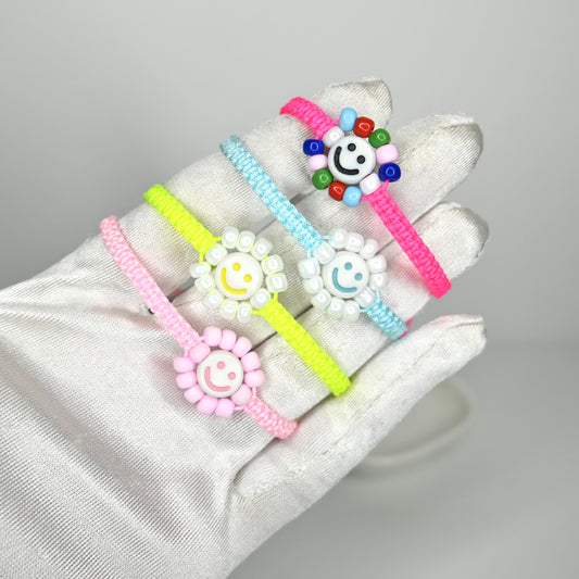 Smiley Flower Bracelet