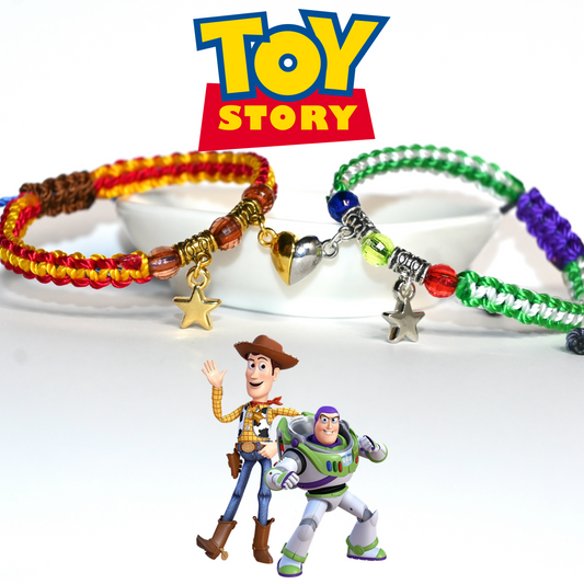 Toy Story Woody & Buzz Lightyear Matching Bracelet