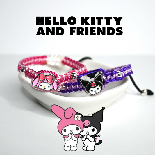 My Melody & Kuromi Matching Bracelet