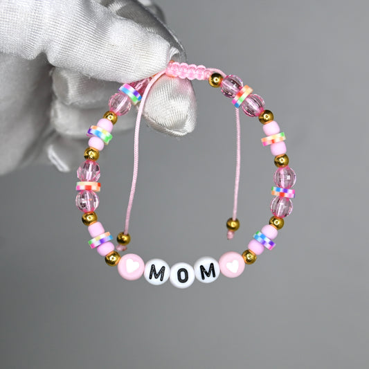 MOM Pink Bracelet