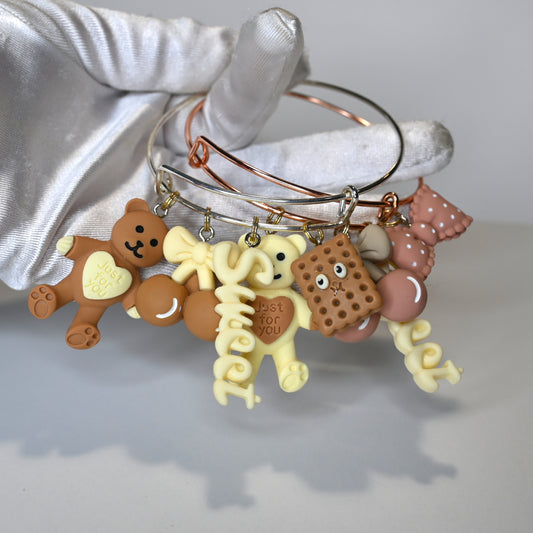 Earth Tone Beary Bangle