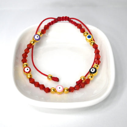 Lucky Crystal Eye Bracelet