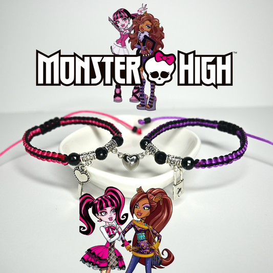 Draculaura And Clawdeen Matching Bracelet