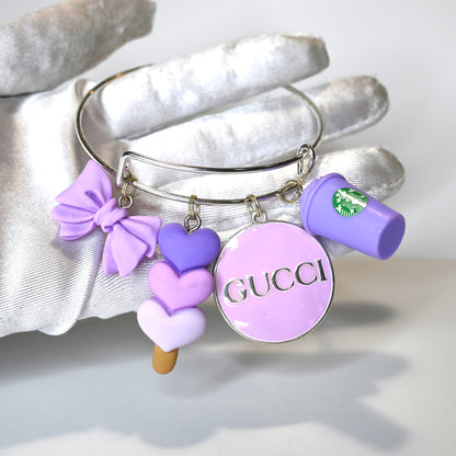 Boujee Purple Bangle