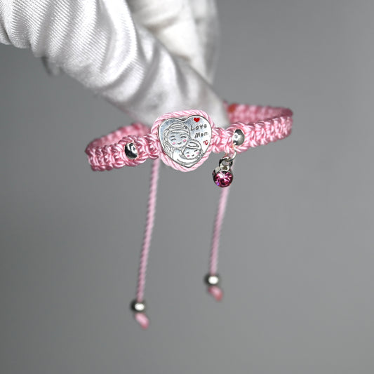 Mothers Day Pink Bracelet