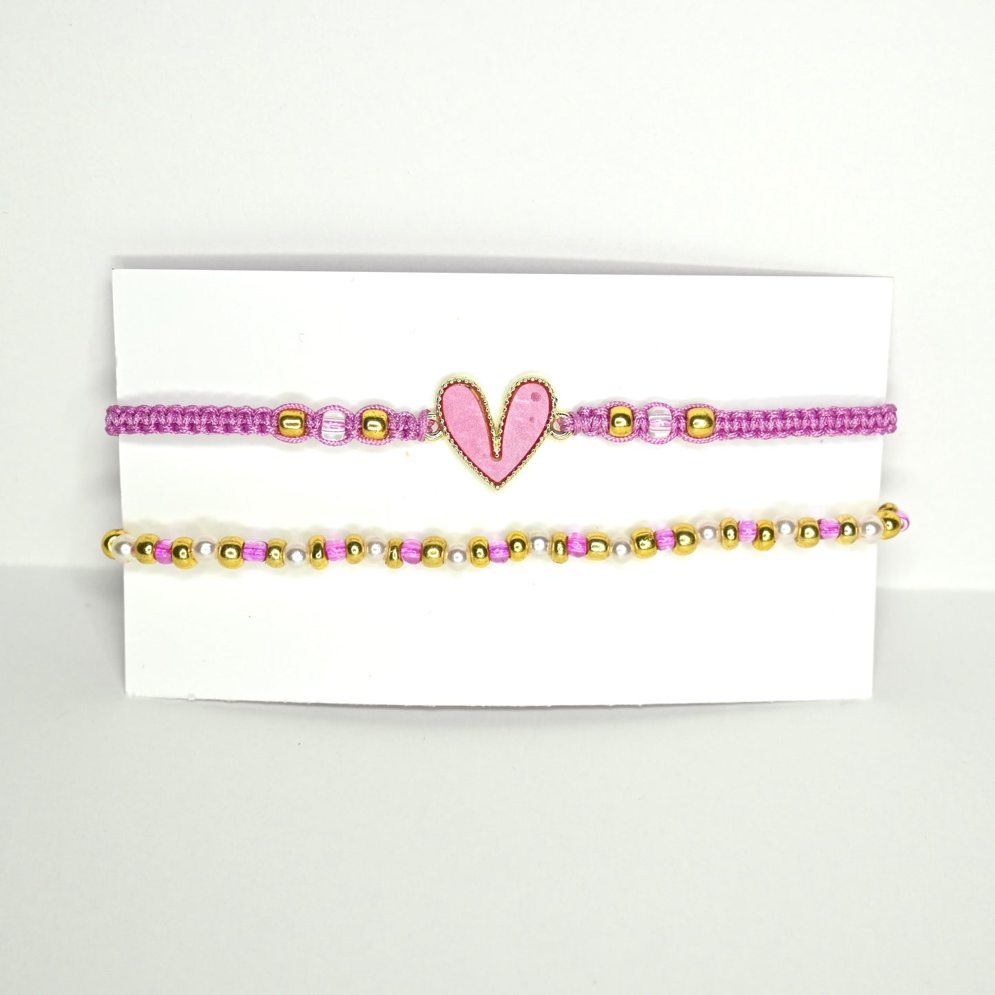 Heart Bracelet Set