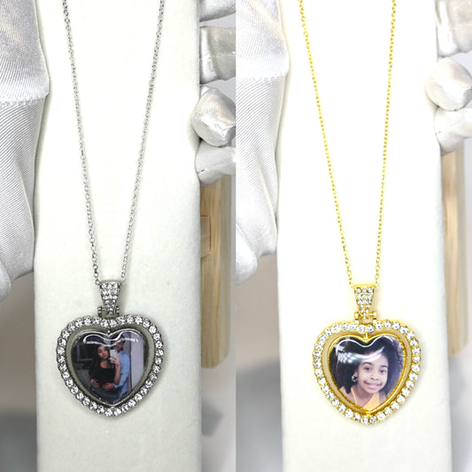 Double Sided Heart Necklace