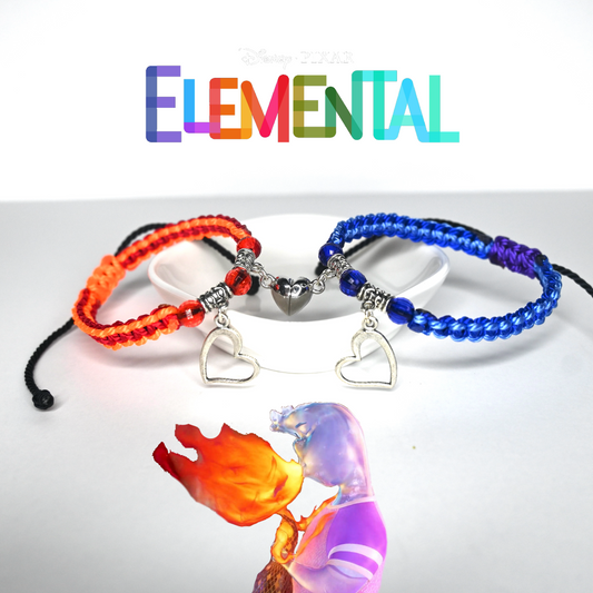 Elemental Ember & Wade Matching Bracelet